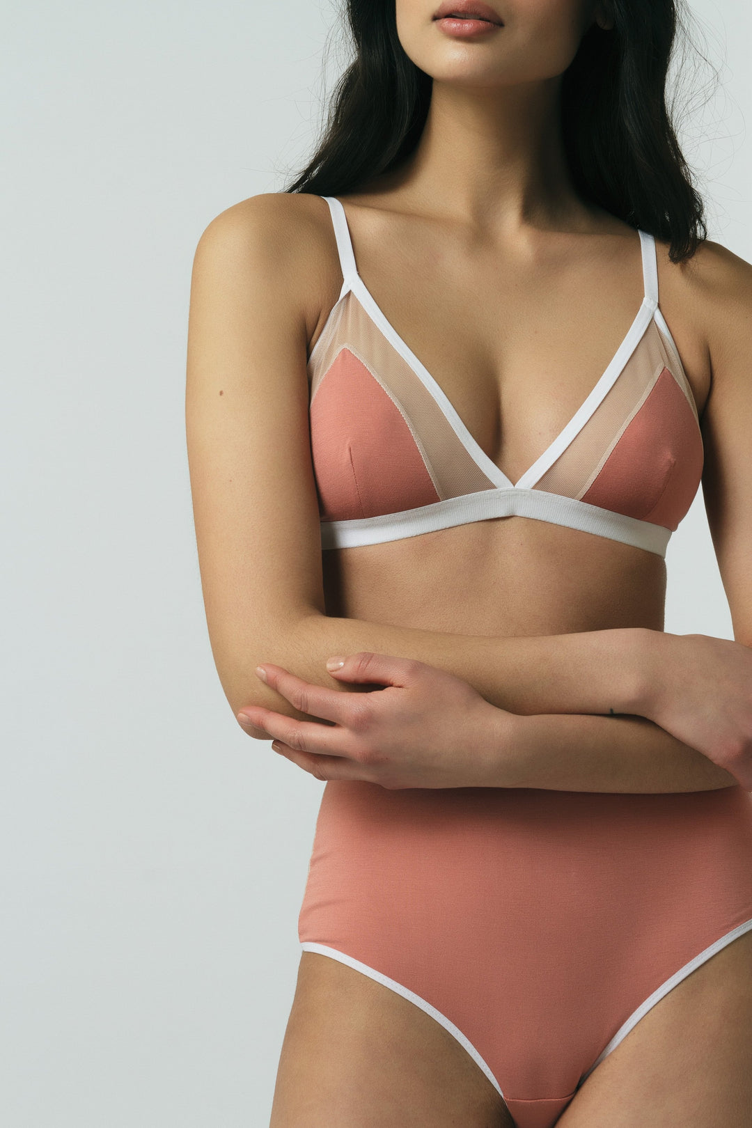 Contrast Bra